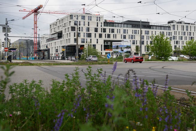 In der Agglomeration, wie hier in Opfikon, kosten die Wohnungen weniger als in den Städten.